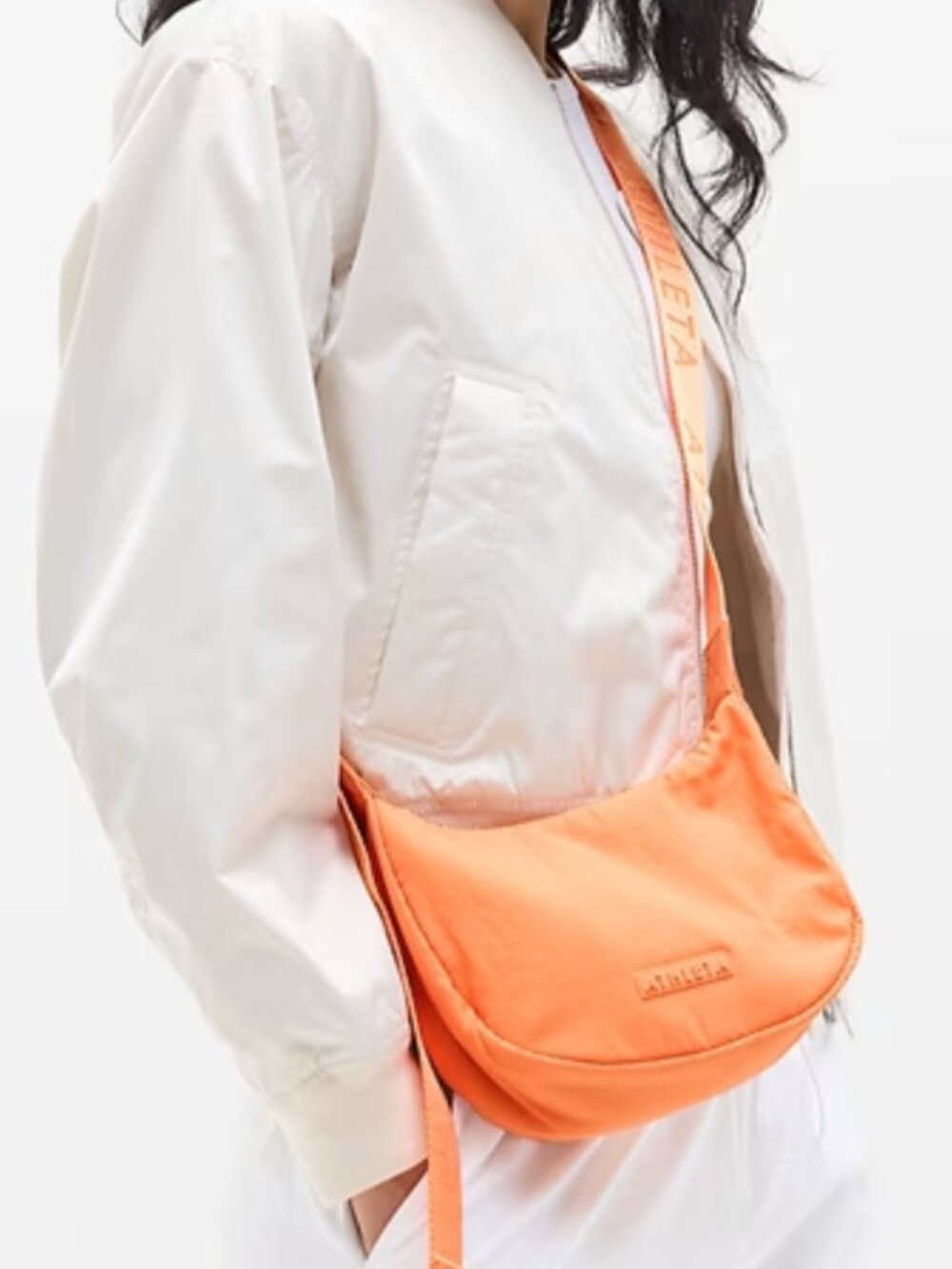 NWT Athleta All About Mini Crescent Bag